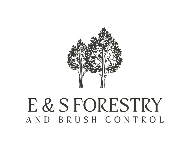E & S Forestry and Brush Control logo